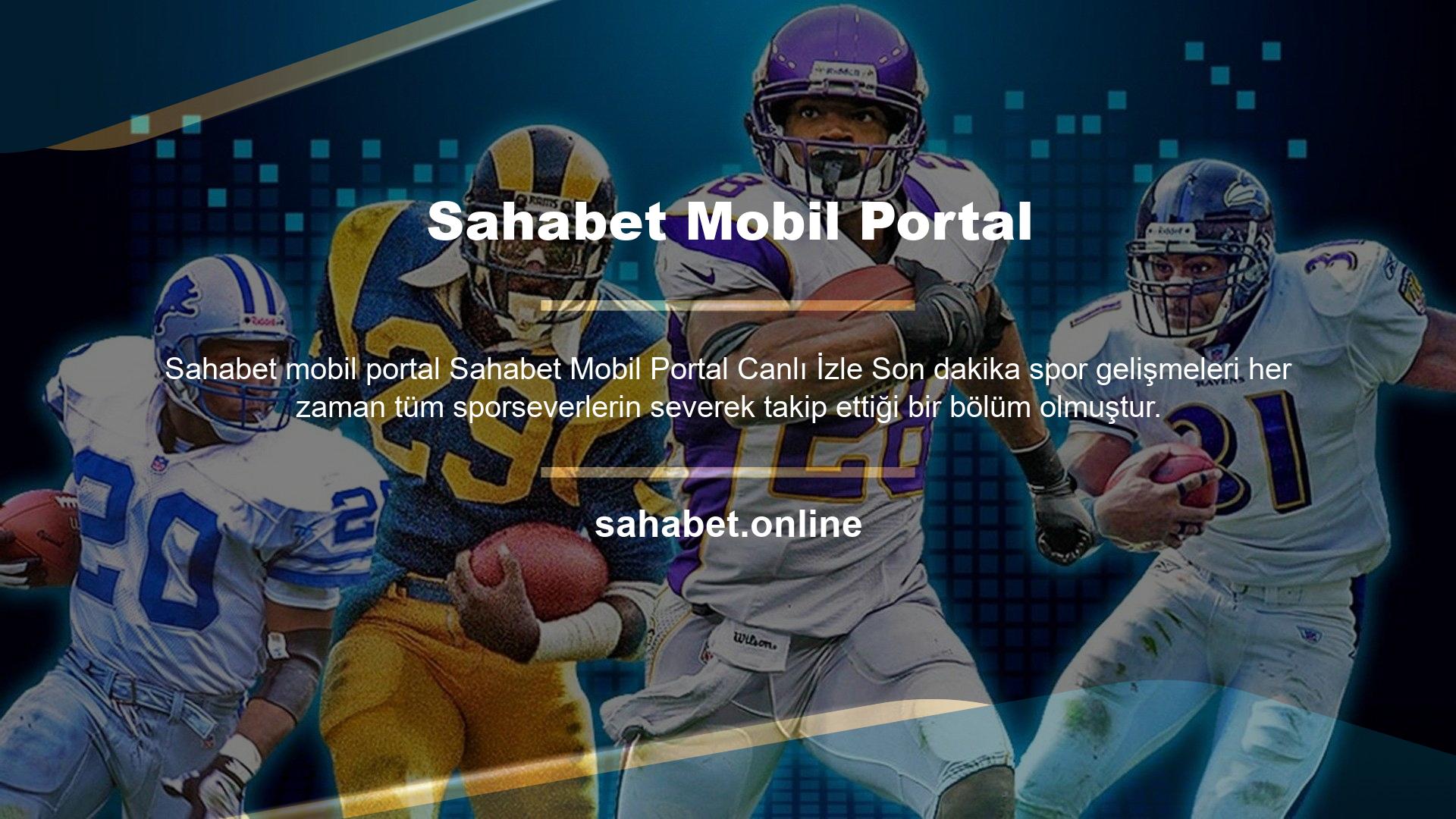 Sahabet Mobil Portal